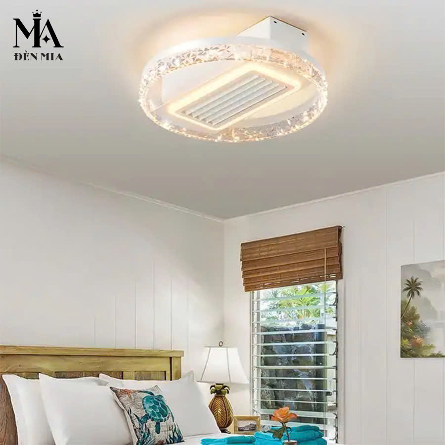 Đèn Ốp Trần Quạt Bladeless