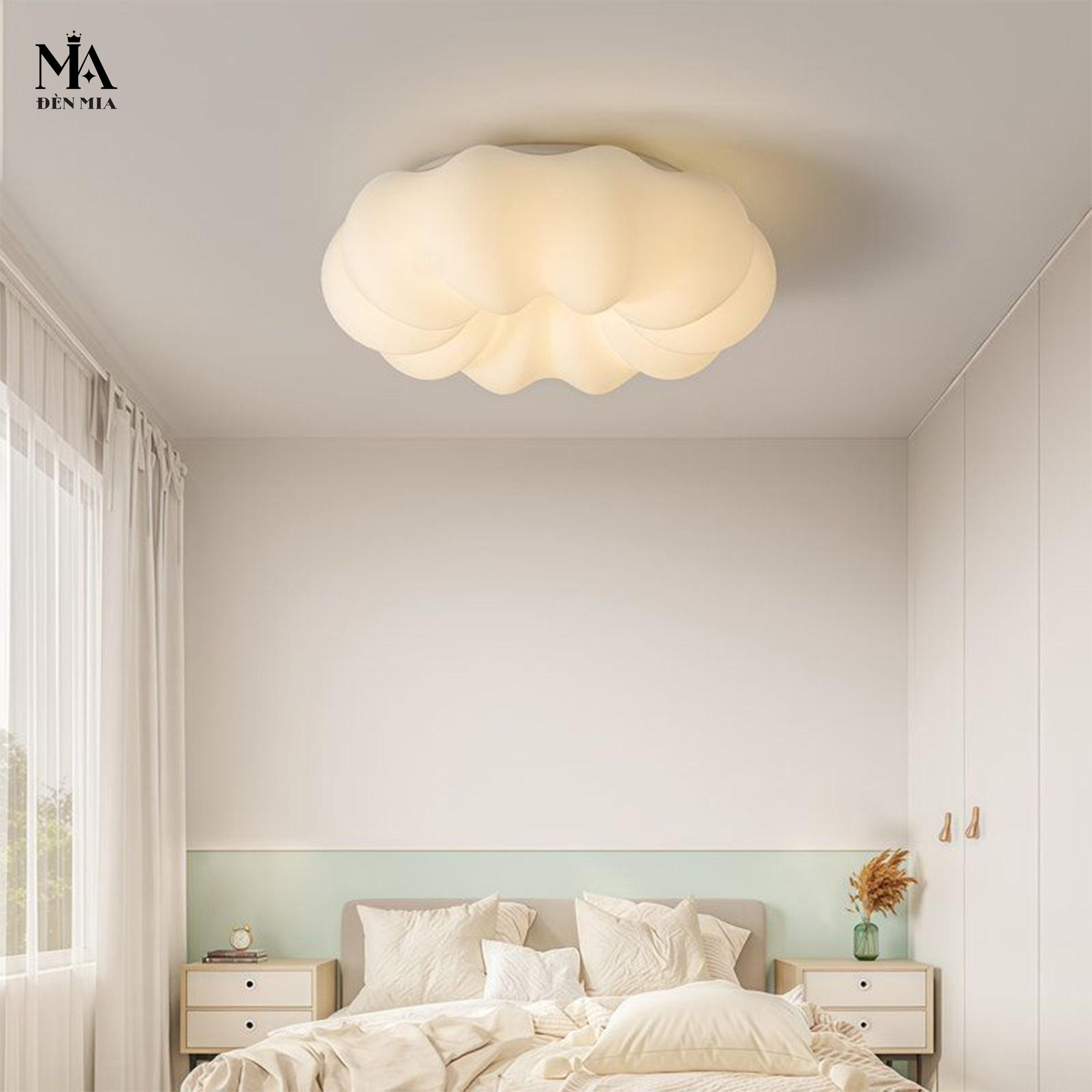 Đèn Ốp Trần Mây